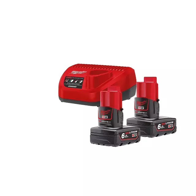 MILWAUKEE M12 NRG-602 Akkusarja - Työkaluakut ja latauslaitteet - 117512 - 1