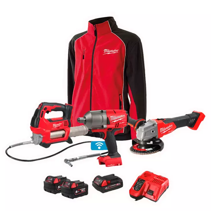 MILWAUKEE M18 FPP3AK-523B Akkukonesarja - Kevät kampanja - 134762 - 1