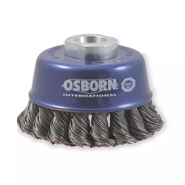 OSBORN Kuppiharja palmikoitu M14 - Katkaisu & hiomalaikat, teräsharjat - 127662 - 1