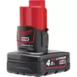 MILWAUKEE M12 B4 REDLITHIUM Akku 4,0Ah - Työkaluakut ja latauslaitteet - 117503 - 2