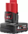 MILWAUKEE M12 B4 REDLITHIUM Akku 4,0Ah - Työkaluakut ja latauslaitteet - 117503 - 2
