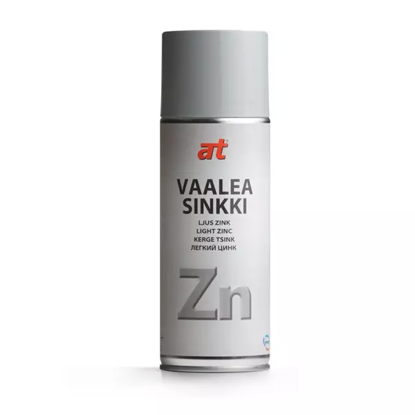 AT Vaalea Sinkki 520 ml - Spraymaalit - 103823 - 1