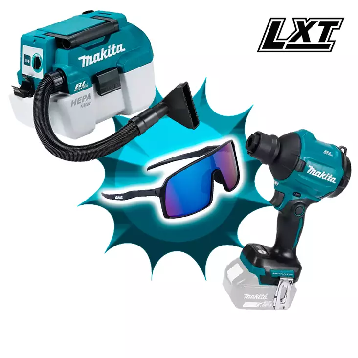 MAKITA KESÄPAKETTI DVC750L+DAS180 - KESÄ kampanja - 138803 - 1