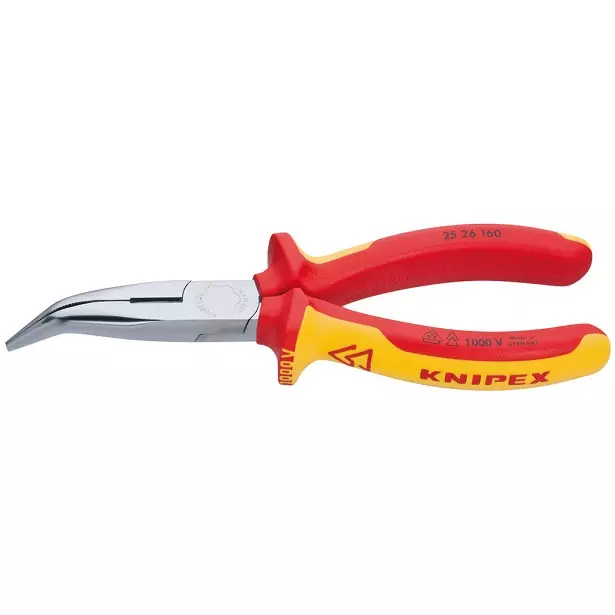 KNIPEX VDE Taivutettu kärkipihti 200mm 40° - Kärkipihdit - 112363 - 1