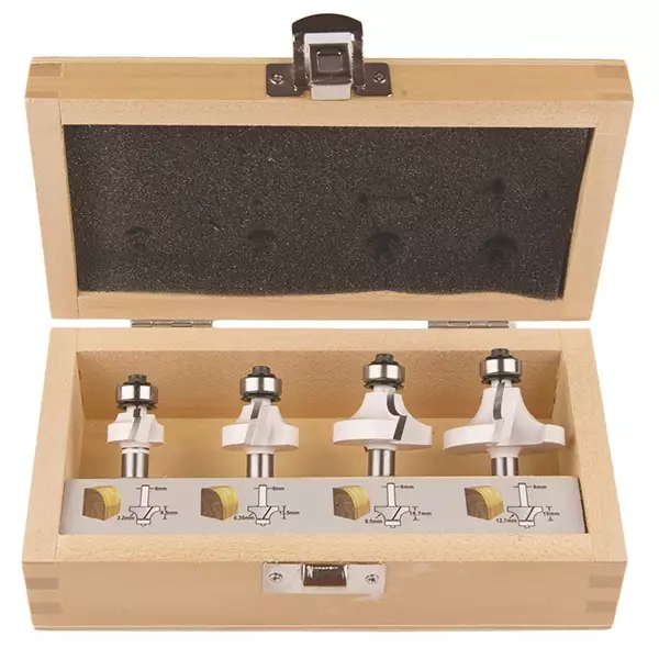 MAKITA D-53534 Jyrsinteräsarja 4-osaa - Yläjyrsinterät - 107103 - 1