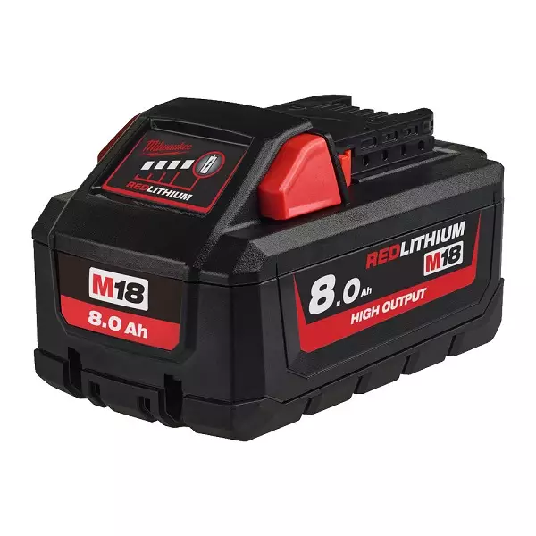 MILWAUKEE M18 HB8 Akku 8,0Ah - Varaston tyhjennys - 117933 - 1