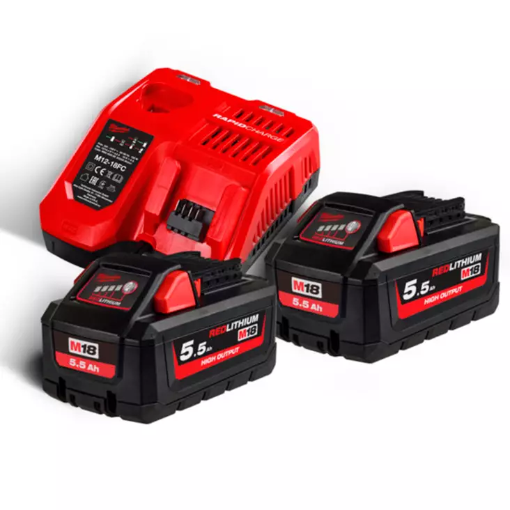 MILWAUKEE M18 HNRG-552 Akkusarja - Varaston tyhjennys - 117943 - 1
