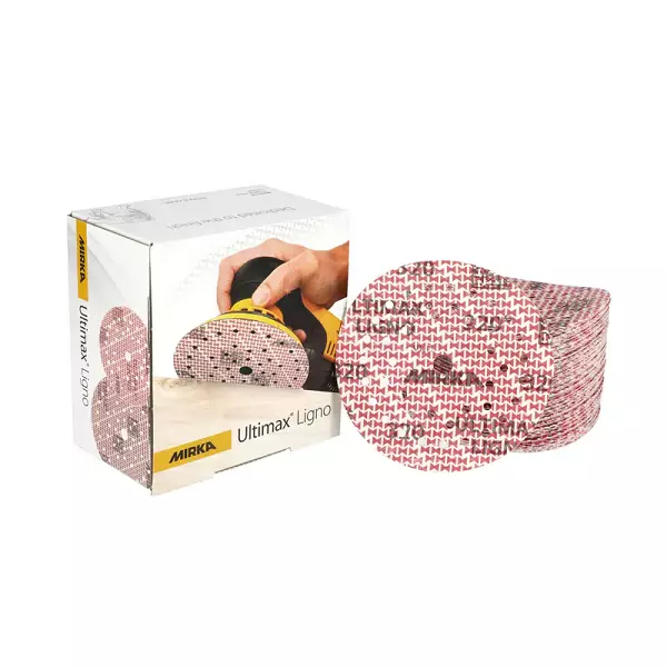 MIRKA ULTIMAX LIGNO 125mm tarra P40 Multifit - Mirka Hiomatuotteet - 136733 - 1