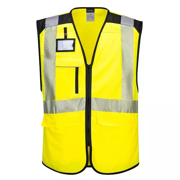 PORTWEST PW309 Huomioliivi keltainen/musta - Työliivit - 125533 - 1