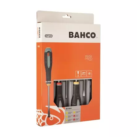 BAHCO ERGO Ruuvitalttasarja 6 os. - Bahco käsityökalut - 114724 - 2