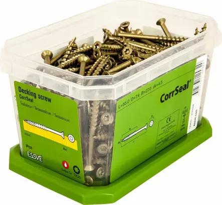 ESSVE Classic Terassiruuvi Corrseal-pinnoite - Terassiruuvit - 129114 - 1