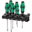 WERA 334/6 Ruuvitalttasarja Rack - Ruuvimeisselit - 129564 - 1