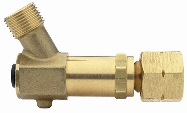 SIEVERT Letkurikkoventtiili High 3/8" - Painesäätimet ja mittarit - 127974 - 1