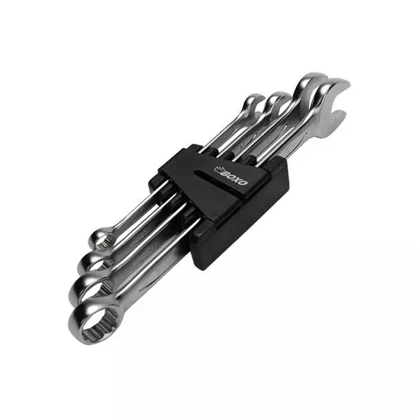 BOXO Kiintolenkkiavainsarja 10,13,17,19mm - Kiinto- ja räikkälenkkiavaimet - 123224 - 1