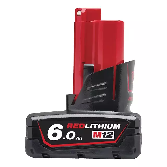 MILWAUKEE M12 B6 REDLITHIUM Akku 6,0Ah - MÄÄRÄmarkkinat - 117504 - 1