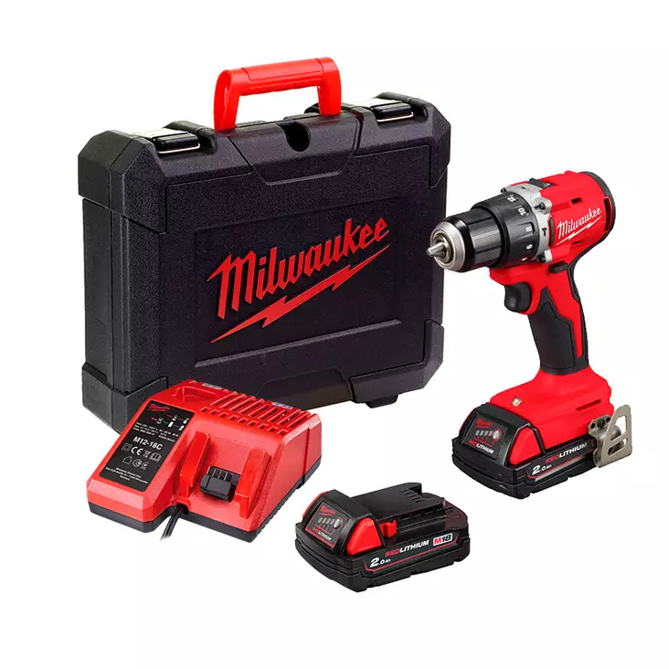 MILWAUKEE M18 BLPDRC-202C Iskuporakone - Akkuporakoneet - 134384 - 1