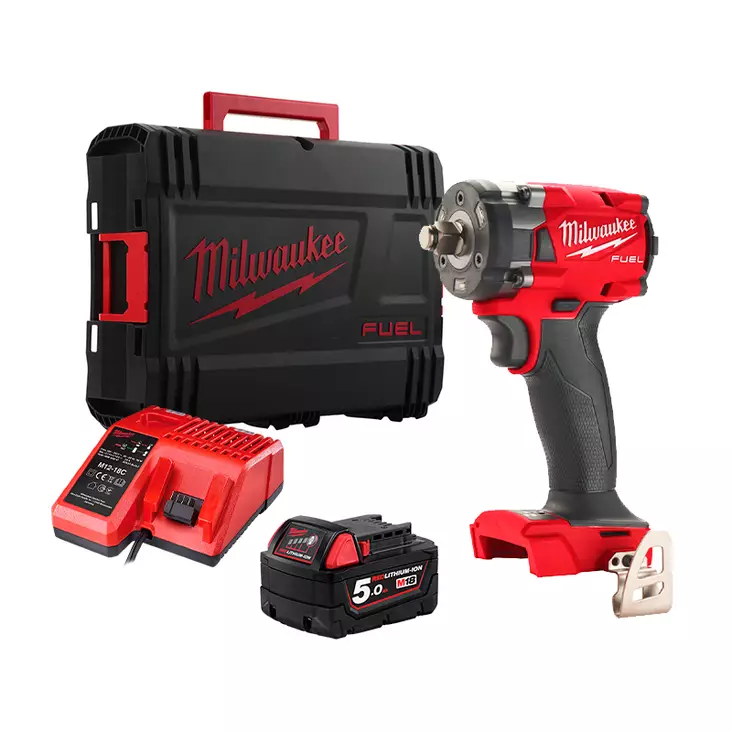 MILWAUKEE M18 FIW2F12-501X Akkumutterinväännin - Akkumutterinvääntimet - 137234 - 1
