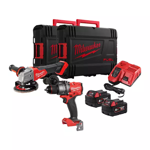 MILWAUKEE M18 FPP2E3-502X Akkukonesarja - Akkukonesarjat - 134354 - 2