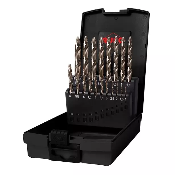 RUKO FLOWSTEP Kierukkaporasarja 1-10mm Co5 - Metalliporanterät - 126744 - 1