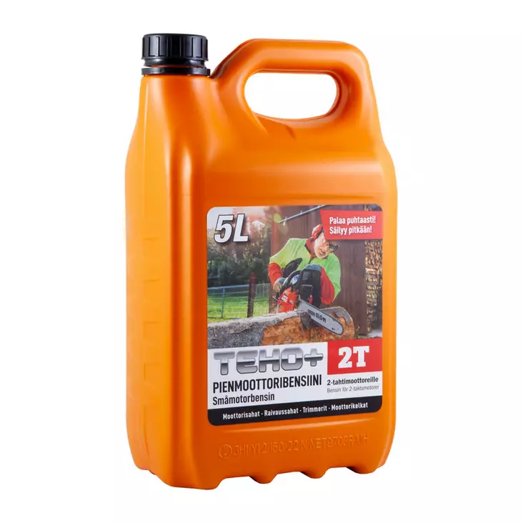 TEHO+ 2T Bensiini 5L - Polttoaineet - 138284 - 1