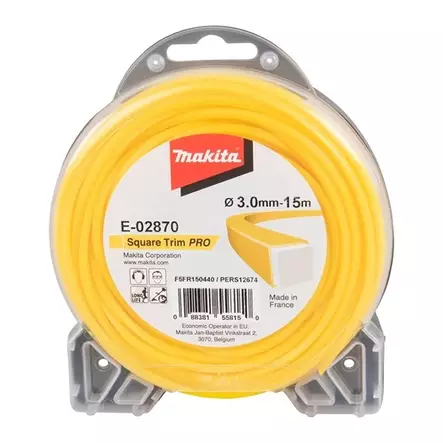 MAKITA E-02870 Siima 3,0 mm x 15 m neliö - Siimat ja siimapäät - 107845 - 1