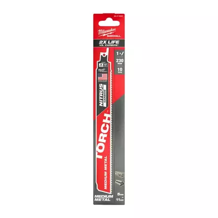 MILWAUKEE TORCH NITRUS Puukkosahanterä 230/10T - Puukkosahanterät - 135735 - 2
