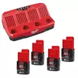 MILWAUKEE M12 XNRG-304 Akkusarja - Milwaukee akut - 138955 - 1