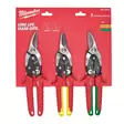 MILWAUKEE Peltisaksisarja 3 kpl - Peltisakset - 118305 - 2