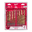 MILWAUKEE RED HEX Poranteräsarja 2-13mm, HSS-G TiN - Milwaukee Tarvikkeet - 137845 - 2