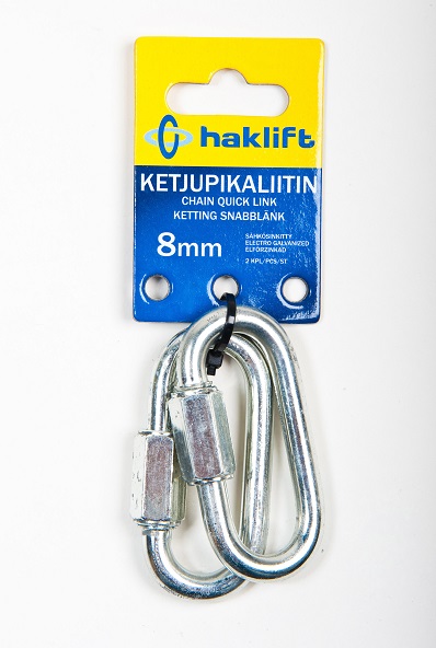 HAKLIFT Ketjupikaliitin 8mm - Ketjut, vaijerit ja liitoslenkit - 128135 - 1