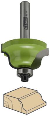 LUNA Profiilijyrsinterä HM 38,6mm - Yläjyrsinterät - 127035 - 1