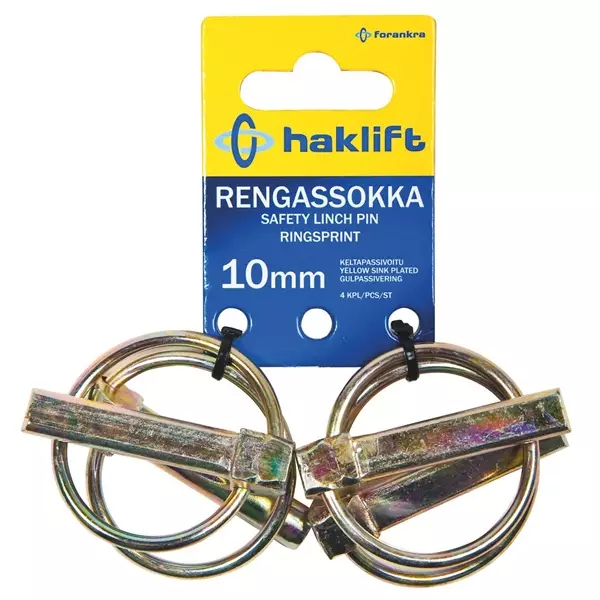 HAKLIFT Rengassokka 4kpl/pkt - Rengassokat - 139190 - 1