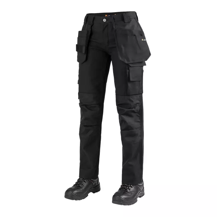 L.BRADOR 101B-W Housut - Naisten työhousut ja riipputaskuhousut - 103275 - 1