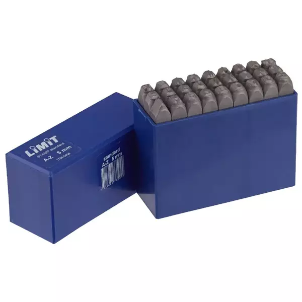 LIMIT Kirjainleimasimet A-Z 8mm 1735-8 - Muut käsityökalut - 124735 - 1