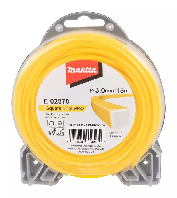 MAKITA E-02870 Siima 3,0 mm x 15 m neliö - Siimat ja siimapäät - 107845 - 1