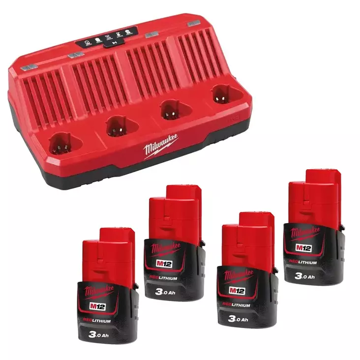 MILWAUKEE M12 XNRG-304 Akkusarja - Milwaukee akut - 138955 - 1