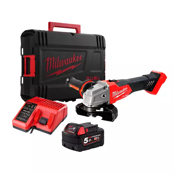 MILWAUKEE M18 FSAG125X-501X Akkukulmahiomakone - Akkuhiomakoneet - 137195 - 1
