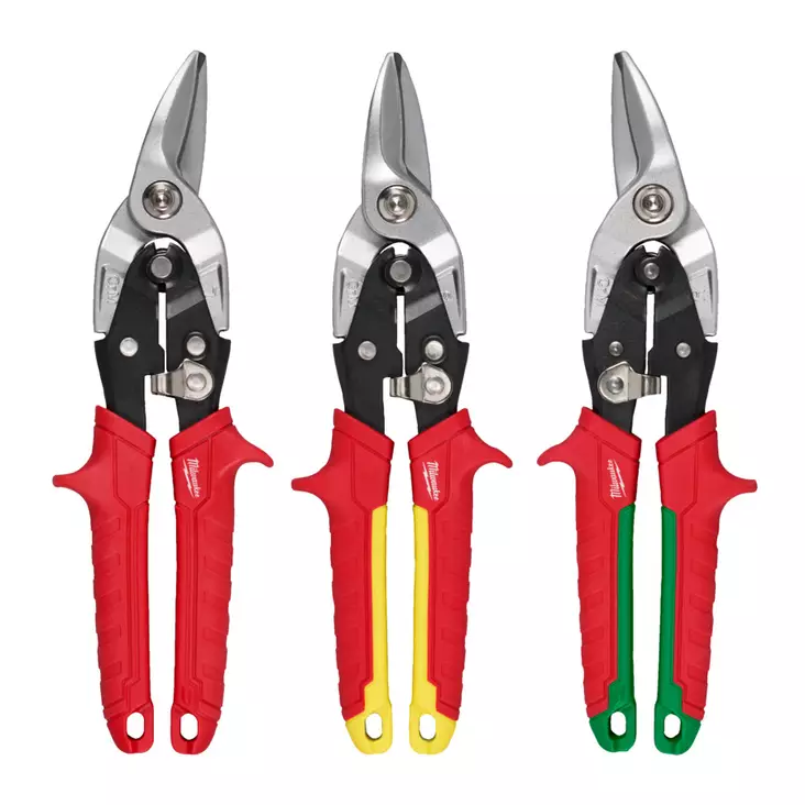 MILWAUKEE Peltisaksisarja 3 kpl - Peltisakset - 118305 - 1