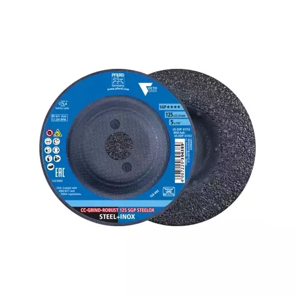 PFERD CC-GRIND ROBUST 125 SGP Steelox - Katkaisu & hiomalaikat, teräsharjat - 138695 - 1