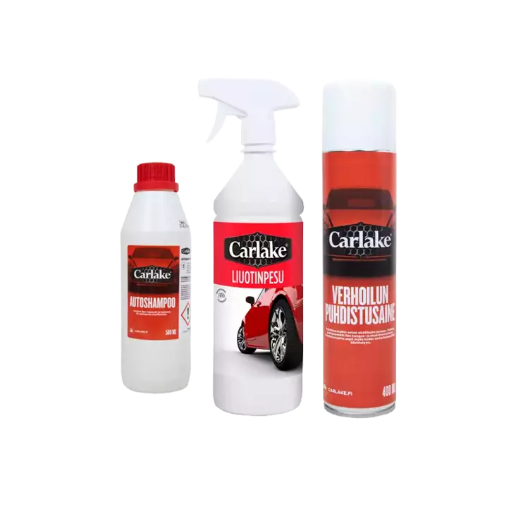 CARLAKE Autopesupaketti - Puhdistusaineet - 138745 - 1