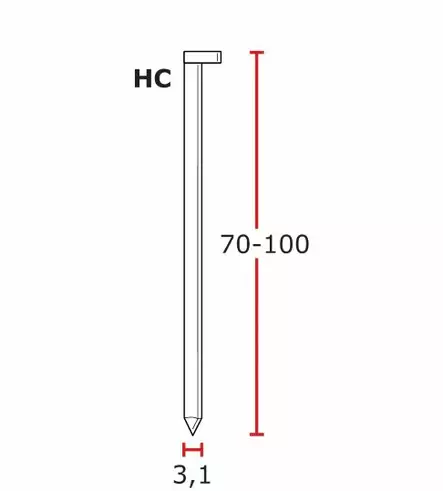 SENCO Runkonaula 34° 90x3,1 TS KS - Konenaulat - 116166 - 2