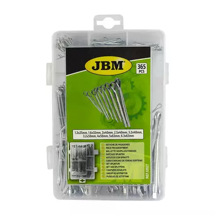 JBM Saksisokkalajitelma 1,2-6,3mm - Saksisokat - 137936 - 2