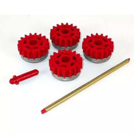 MIGATRONIC Syöttöpyöräsarja 1.0 V-ura - Migatronic hitsauskulutusosat - 136426 - 1