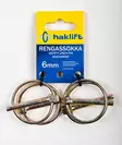 HAKLIFT Rengassokka 6mm 4kpl/pkt - Rengassokat - 128156 - 1