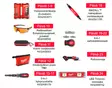 MILWAUKEE PREMIUM Joulukalenteri 2026 - 24 luukkua - Fanituotteet - 139096 - 3