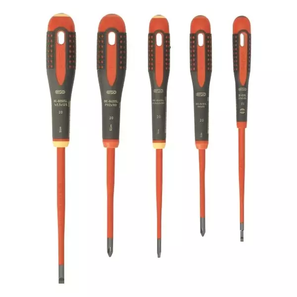 BAHCO ERGO Ruuvitalttasarja Slim VDE 5-os - Bahco käsityökalut - 114726 - 1