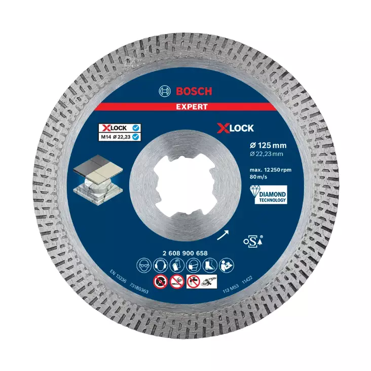 BOSCH X-LOCK Timanttikatkaisulaikka CERAMIC - Timanttikatkaisulaikat - 137646 - 1