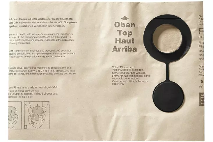 FESTOOL Kaksikerroksinen pölypussi FIS-SR 150 /5 - Pölypussit - 117046 - 1