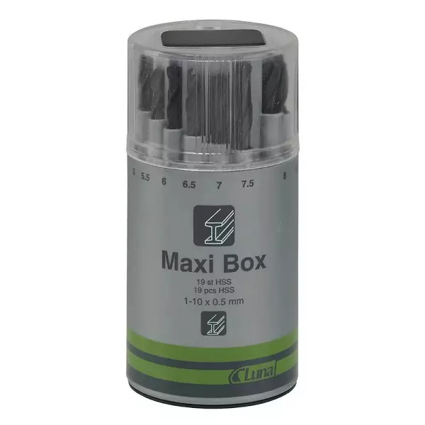 LUNA Maxi Box Poranteräsarja 1-10mm - Kevät kampanja - 126876 - 1