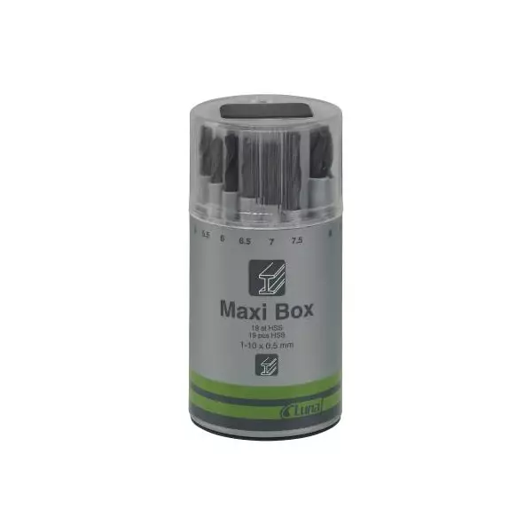 LUNA Maxi Box Poranteräsarja 110mm - Metalliporanterät - 126876 - 1